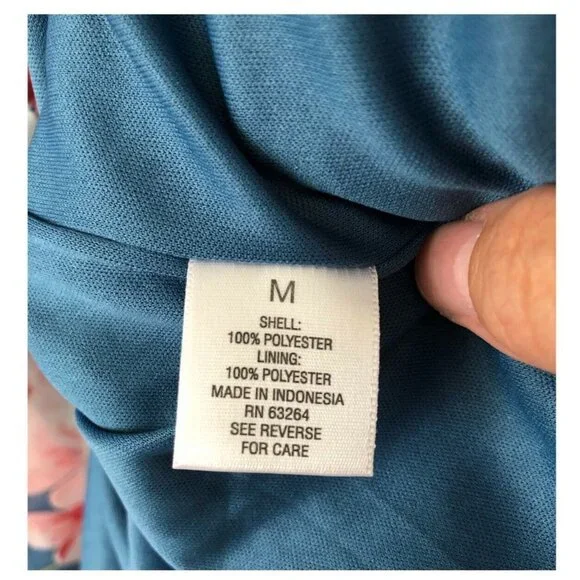 Roz & Ali Floral Print Sexy Couture Off The Shoulder Dress Size M - Picture 8 of 9